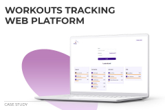 Workouts Tracking Web Platform